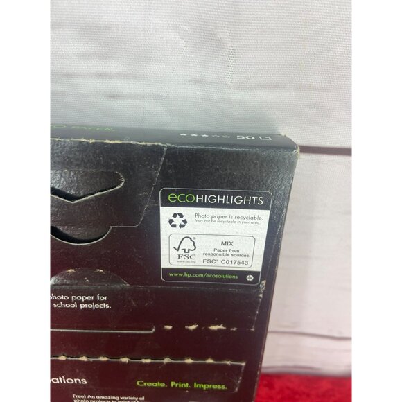 HP Everyday 50 sheet Letter Glossy Photo Paper 4 x 6 All Inkjet Printer - Picture 5 of 9